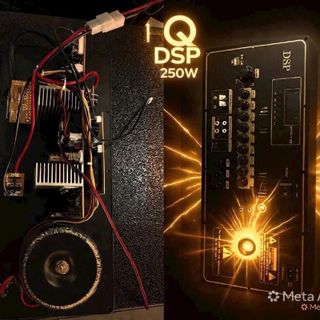 Nanomax Winmax Bo mạch loa kéo 40 đơn 30 đôi Reverb chống hú DSP 2023  250w. 8ohm 200w/4ohm Bluetooth 5.0 cho karaoke gia đình và cho thuê