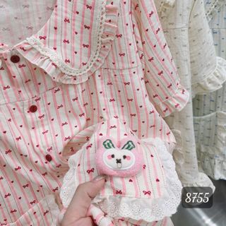 BỘ ĐŨI CELINA CHARM THỎ VIỀN BÈO (8755)