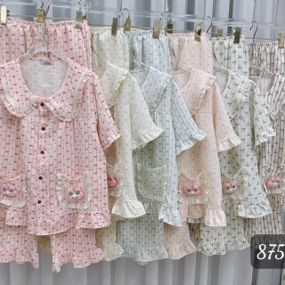 BỘ ĐŨI CELINA CHARM THỎ VIỀN BÈO (8755)