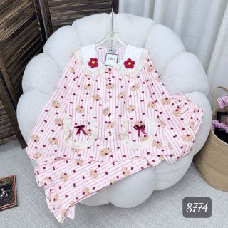 BỘ ĐŨI CHARM HOA TÚI VIỀN REN CHIN’S (8774)