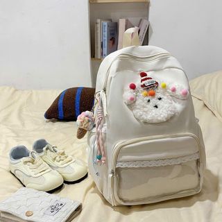 🎒 BALO A5520 CAO CẤP – BALO CÚN BÔNG DỄ THƯƠNG, SIÊU HOT CHO HỌC SINH & SINH VIÊN