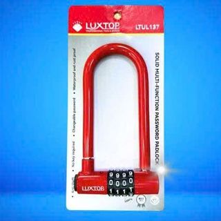 Ổ KHÓA CHỮ U 4 SỐ LUXTOP LT-UL137 – 137MM (H12)