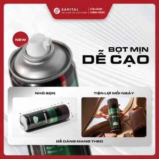 Bọt cạo râu NATURA VIKA chính hãng 360ml - Bọt mịn, cạo êm, làm mềm râu, phù hợp cá nhân & barber sho