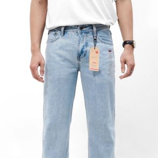 Jean dài nam ( ống suông ). Chất vải 100% cotton ( vải ko co giãn ).