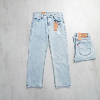 Jean dài nam ( ống suông ). Chất vải 100% cotton ( vải ko co giãn ).