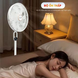 Quạt cây CREEN có điều khiển từ xa, quạt 7 cánh siêu mát, thân 3 khúc lắp ghép linh hoạt, gió êm ái, Bảo hành 12 tháng