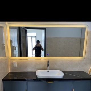 Gương led công trình