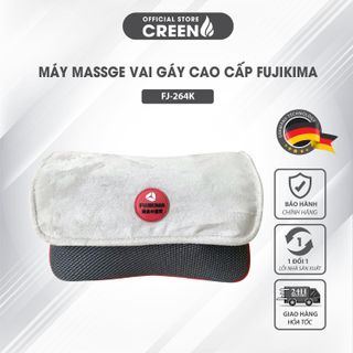 Fujikima Gối Massage Hồng Ngoại FJ-488K Thiết Kế Nhỏ Gọn Chức Năng Đa Dạng Sử Dụng Trên Xe Hơi Sofa Ghế Làm Việc