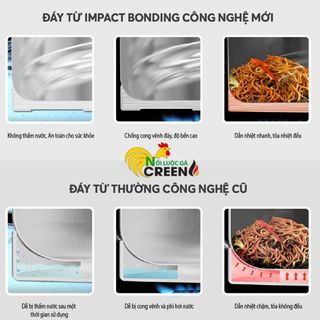 Nồi Luộc Gà INOX 304 CR-S28-30-32CM 5 Đáy Cao Cấp Dùng Mọi Loại Bếp Có Vung Kính Cường Lực Size Lớn 32cm