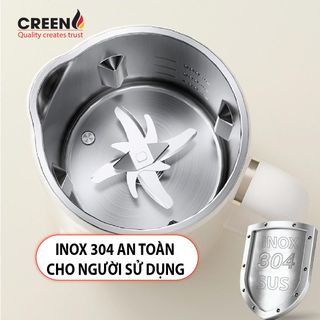 Máy làm sữa hạt CREEN CR-1000Pro 1 lít - Bảo hành 12 tháng