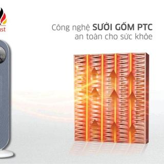 Máy sưởi gốm Creen CR-H28DT, công nghệ PTC- Bảo hành 12 tháng lỗi 1 đổi 1