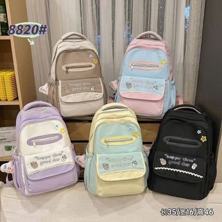 💖BALO A8820 – HAPPY TIME PHỐI PASTEL SIÊU XINH, MANG LÀ YÊU NGAY