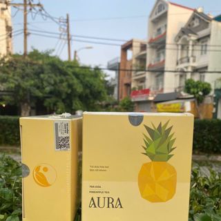 Trà dứa giảm cân Aura pineapple tea chính hãng