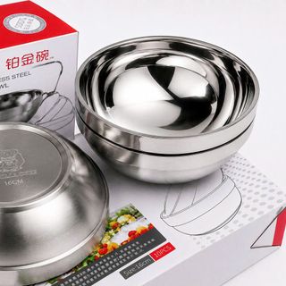CHÉN INOX KIM CƯƠNG HÀN QUỐC 2 LỚP 16cm (T180)