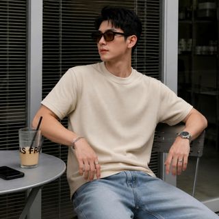 ÁO THUN TỔ ONG DORMAX  NAM.