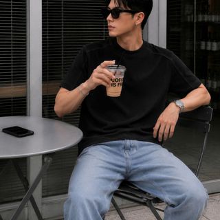 ÁO THUN TỔ ONG DORMAX  NAM.