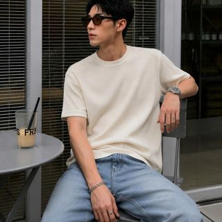 ÁO THUN TỔ ONG DORMAX  NAM.
