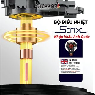 Ấm điện siêu tốc Creen cao cấp Strix nhập khẩu Anh Quốc CR-SW17B khử clo - Bảo hành chính hãng 24 tháng