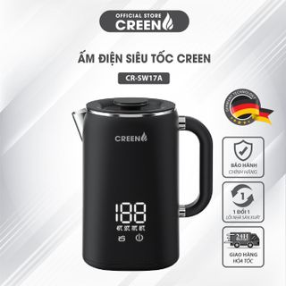 Ấm điện siêu tốc cao cấp Creen CR-SW17A Strix nhập khẩu Anh Quốc - Bảo hành 12 tháng chính hãng