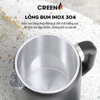 Ấm điện siêu tốc cao cấp Creen CR-SW17A Strix nhập khẩu Anh Quốc - Bảo hành 12 tháng chính hãng