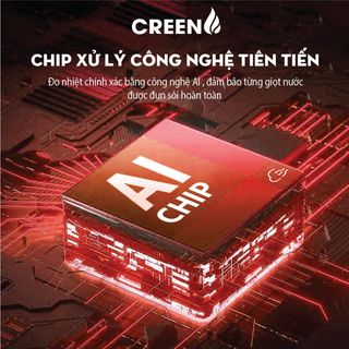 Ấm điện siêu tốc cao cấp Creen CR-SW17A Strix nhập khẩu Anh Quốc - Bảo hành 12 tháng chính hãng