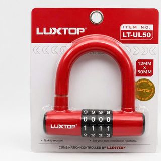 Ổ KHÓA CHỮ U 4 SỐ LUXTOP LT-UL50 - 50MM (H12)