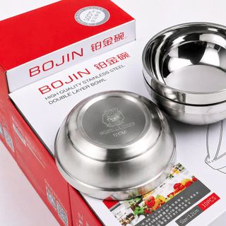 CHÉN INOX KIM CƯƠNG HÀN QUỐC 2 LỚP 12cm (T360)