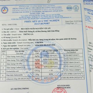 Trứng gà Đơn Dương