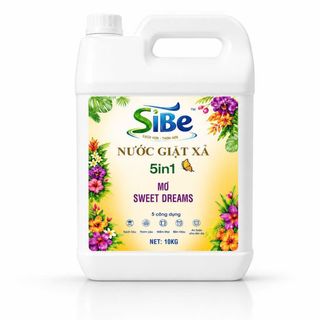 NƯỚC GIẶT XẢ CAO CẤP SiBE 5IN1 – MƠ SWEET DREAMS (10KG)