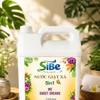 NƯỚC GIẶT XẢ CAO CẤP SiBE 5IN1 – MƠ SWEET DREAMS (10KG)