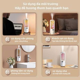 MÁY XÔNG TINH DẦU TỰ ĐỘNG KHUẾCH TÁN 5 CHẾ ĐỘ