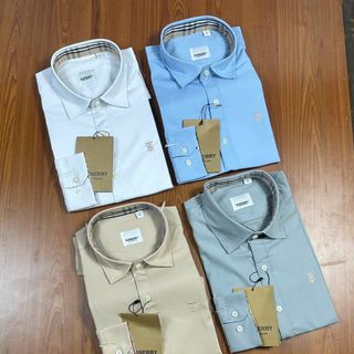 Sơ mi BBR  , màu phối cổ   vải chính quy  , chống nhăn.