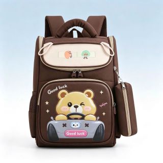 ✨BALO CHỐNG GÙ A360 HÌNH NỔI 3D SIÊU CUTE – KÈM VÍ DÀI TIỆN LỢI CHO BÉ