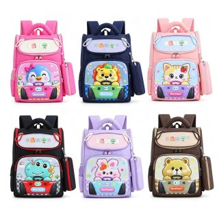 ✨BALO CHỐNG GÙ A360 HÌNH NỔI 3D SIÊU CUTE – KÈM VÍ DÀI TIỆN LỢI CHO BÉ