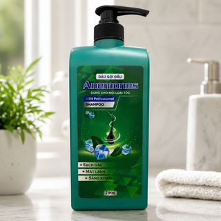 Dầu Gội Đầu Anemones Xanh 700ml Full VAT