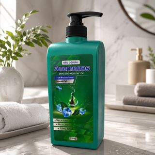 Dầu Gội Đầu Anemones Xanh 700ml Full VAT