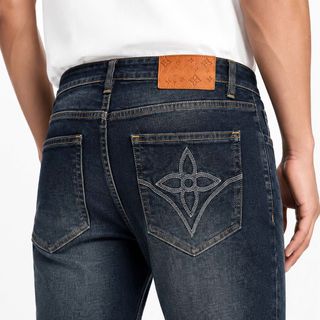 QUẦN JEAN LV NAM. Jean nam cao cấp – Form Slim Fit chuẩn dáng.