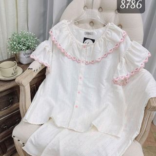 BỘ ĐŨI CELINA VIỀN BÈO THÊU (8786)