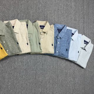 Sơ mi nam. Chất linen .
