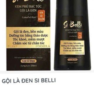 Kem phủ bạc tóc, gội là đen Si Belli