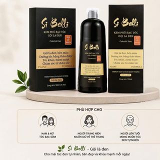 Kem phủ bạc tóc,  gội là đen Si Belli