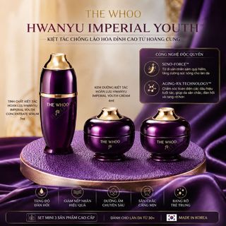 Set mini kiệt tác Hoàn Lưu Cao Hwanyu Imperial Youth3 SẢN PHẨM trẻ hóa 10 năm tuổi chống lão hóa
