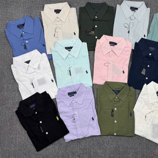 Sơ mi LINEN POLO. Chất cải linen mềm.