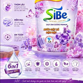 Nước giặt xả cao cấp SiBE,  Giọt Ánh Dương Premium