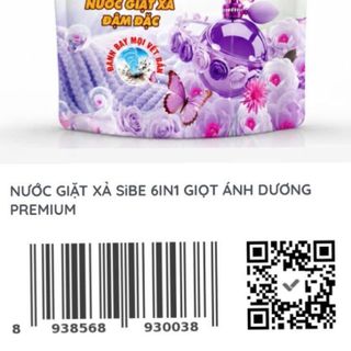 Nước giặt xả cao cấp SiBE,  Giọt Ánh Dương Premium