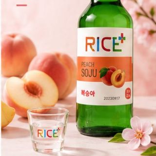 Rượu RICE SOJU Hàn Quốc Vị Đào ( Peach )