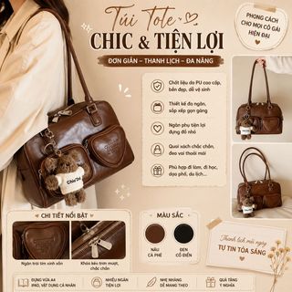 TÚI HỘP THỜI TRANG W827, 2 QUAI DÀI – THANH LỊCH, DỄ PHỐI MỌI OUTFIT