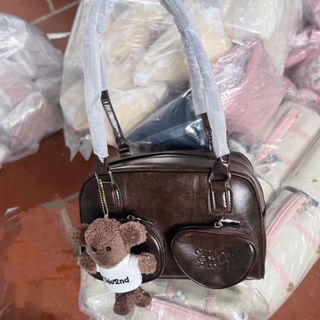TÚI HỘP THỜI TRANG W827, 2 QUAI DÀI – THANH LỊCH, DỄ PHỐI MỌI OUTFIT