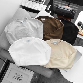 Sweater nam. Chất vải Cotton Pique chính phẩm mềm mượt.