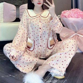 BỘ ĐŨI DÀI CELINA TÚI GHÉP ĐÍNH CHARM (8525)